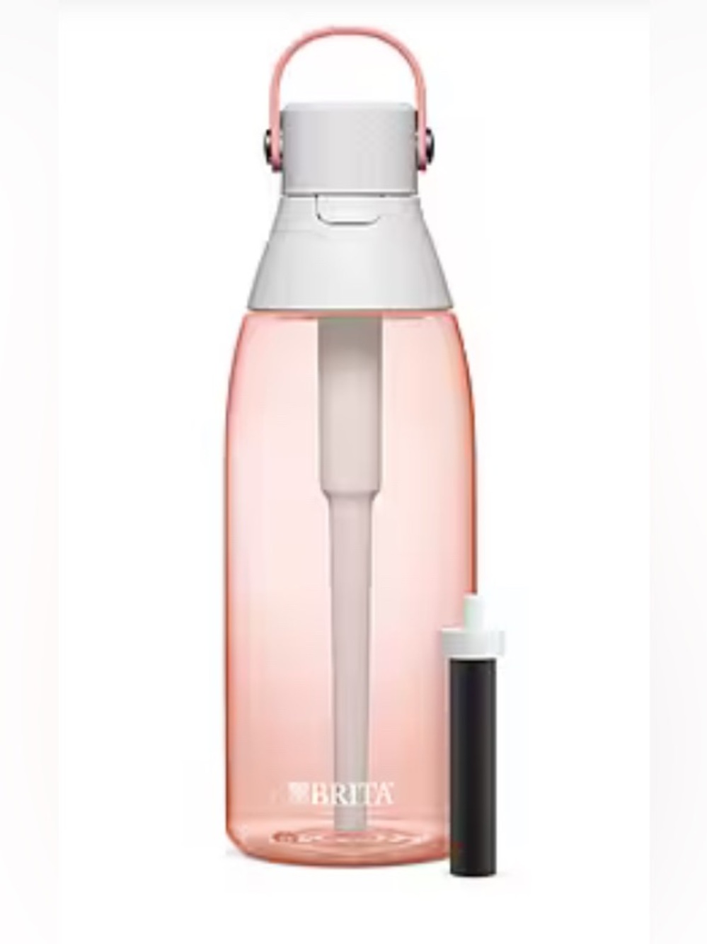 🍑🩷🍑NWT Brita Pink Peach Premium Filtering Water Bottle